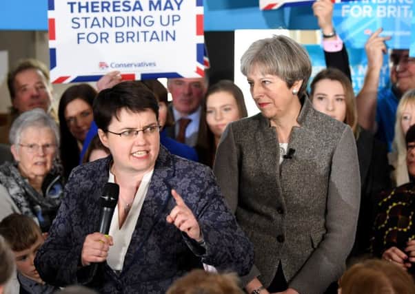 While Theresa May blundered, Ruth Davidson thundered but the Scottish Tory leader must now take a wider view. Picture: Getty Images