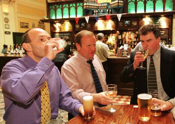 The service sector spans pubs, hotels, finance and IT. Picture: Robert Perry