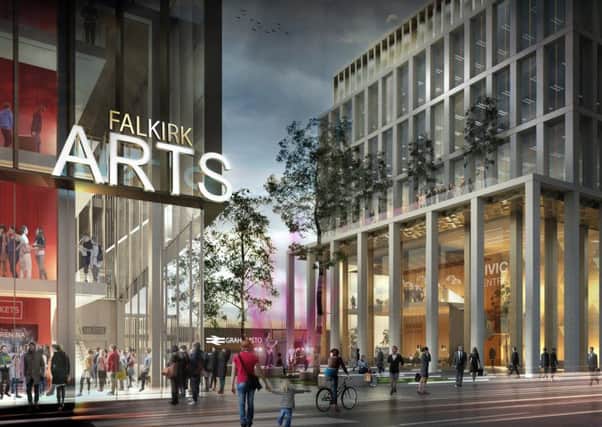 Bellair's plans include a 500-seat arts venue for Falkirk town centre. Picture: Contributed