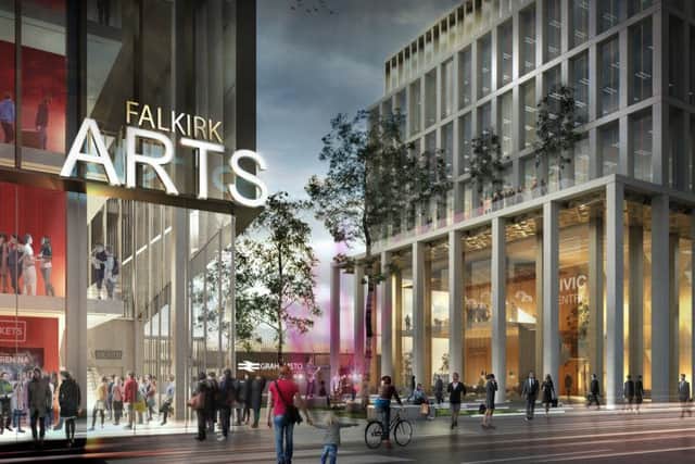 Bellair's plans include a 500-seat arts venue for Falkirk town centre. Picture: Contributed