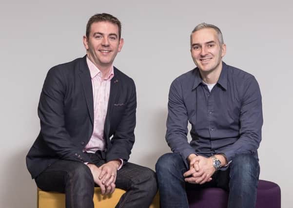 Aquila Insight co-founders John Brodie, left, and Warwick Beresford-Jones will remain at the helm. Picture: Contributed