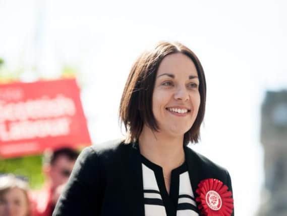 Kezia Dugdale unveiled the party's industrial strategy today