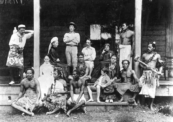Members of the Stevenson household in Vailima, Western Samoa, in 1892. PIC: Rischgitz/Getty Images