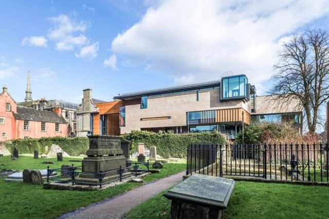 The Â£12.4 million expansion of Dunfermline's historic Carnegie Library opened in 2017. Picture: Contributed