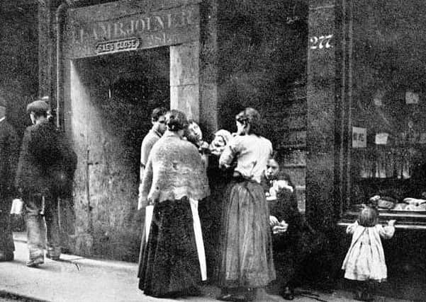 Canongate residents in the 19th century. Picture: Archive.com