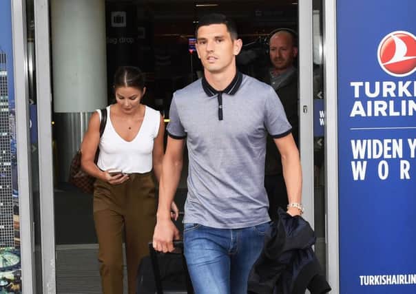 Graham Dorrans arrives to sign for
 Rangers. Picture: Gary Hutchison/SNS