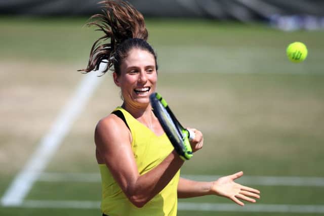 Johanna Konta is a fan of home baking and Poldark box sets. Picture: PA