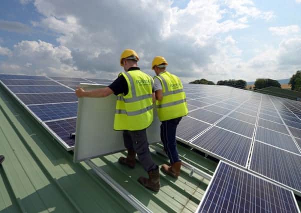 Pinsent Masons' Becca Aspinwall says combining solar panels with battery storage can create a new revenue stream for homes and businesses. Picture: Contributed