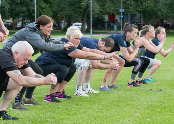 Street Fit Scotland at the Meadows in Edinburgh. Photograph: Ian Georgeson