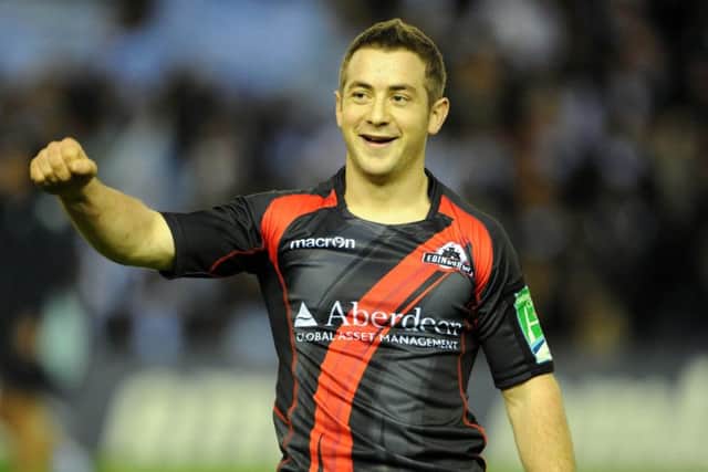 Edinburgh would have loved to have kept Greig Laidlaw in the Pro12. Picture: Ian Rutherford.