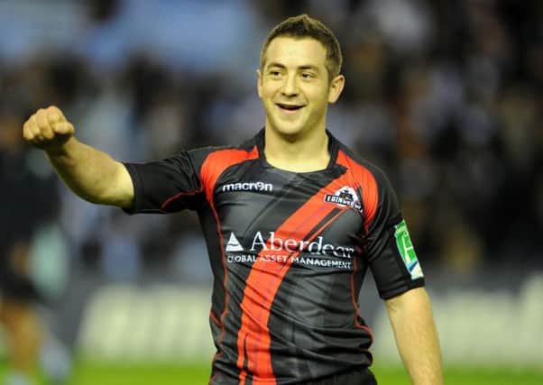 Edinburgh would have loved to have kept Greig Laidlaw in the Pro12. Picture: Ian Rutherford.
