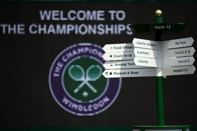 The Wimbledon Lawn Tennis Championships are well underway. Picture: Getty