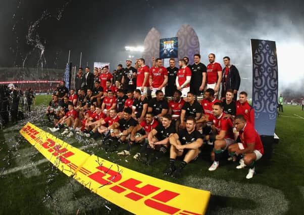 The Lions and the All Blacks drew the final test 15-15 to tie the series. Picture: David Rogers/Getty Images