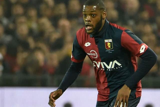 Celtic signing target Olivier Ntcham has spent the last two seasons on loan at Genoa. Picture: Paolo Rattini/Getty Images
