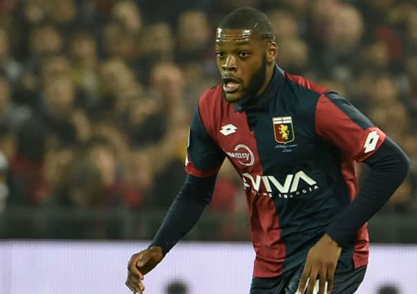 Celtic signing target Olivier Ntcham has spent the last two seasons on loan at Genoa. Picture: Paolo Rattini/Getty Images