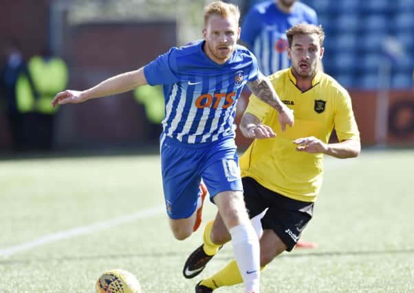 Chris Burke had been on trial with the Ayrshire club. Picture: Rob Casey/SNS