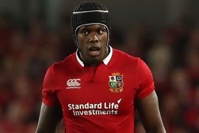Maro Itoje, one of the stars of the Lions' tour.