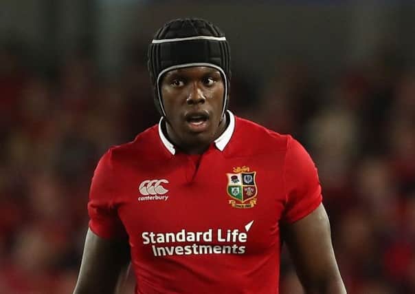 Maro Itoje, one of the stars of the Lions' tour.
