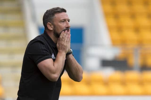 Aberdeen manager Derek McInnes was impressed with Europa League opponents Siroki Brijeg  during his scouting trip. Picture: SNS.