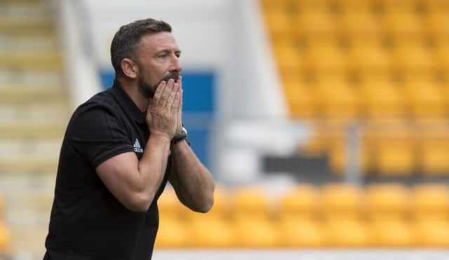 Aberdeen manager Derek McInnes was impressed with Europa League opponents Siroki Brijeg during his scouting trip. Picture: SNS.