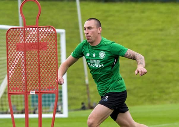 Celtic captain Scott Brown is confident of being fit in time. Picture: SNS