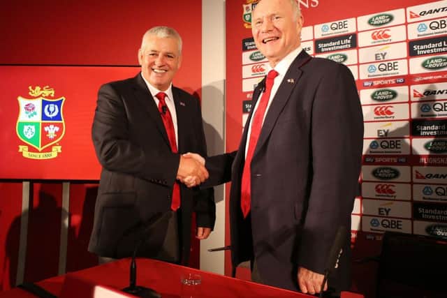 Lions head coach Warren Gatland was initially positive about playing a 'fourth Test'. Picture: PA.