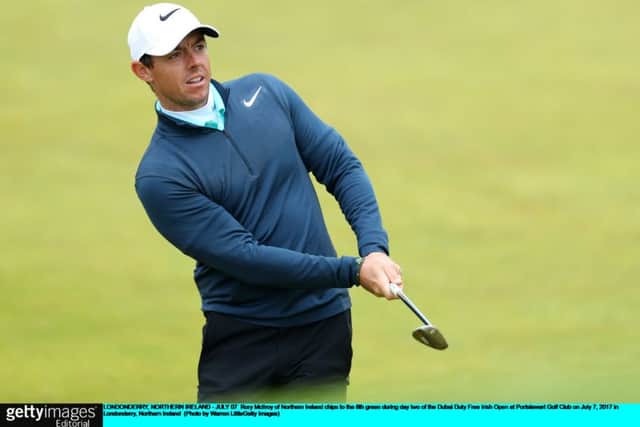 Rory McIlroy has struggled with his putting this season. Picture: Getty Images.
