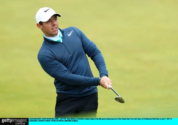 Rory McIlroy has struggled with his putting this season. Picture: Getty Images.