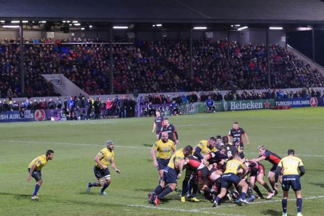 Edinburgh played their home matches at Myreside in the second part of last season