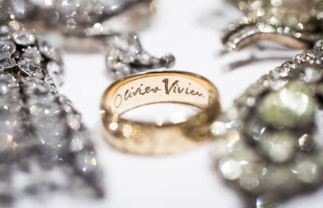 A gold ring given to Vivien Leigh. Picture: Getty