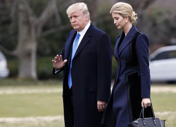 Trump with his daughter (AP Photo)