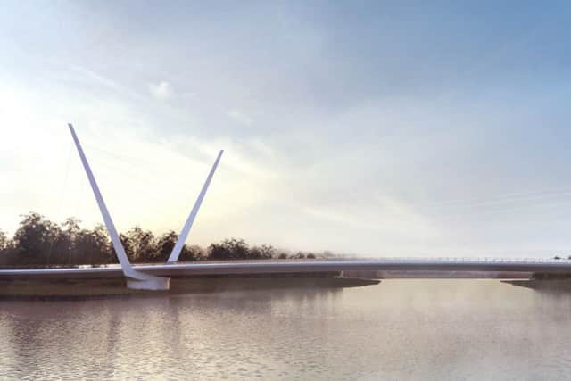 An 184m-long bridge will link Renfrew and Yoker as part of the City Deal-backed plan