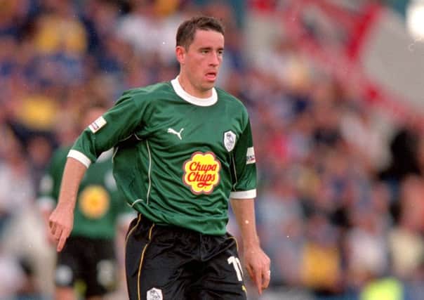 Phil O''Donnell died aged 35 after collapsing during a game. Picture: Allsport UK /Allsport