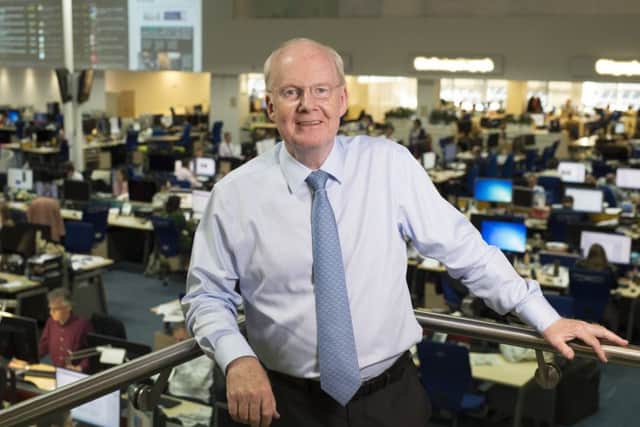 Murdoch MacLennan will replace Ralph Topping as the new independent non-executive chairman of the Scottish Professional Football League. Picture: Geoff Pugh for the Telegraph