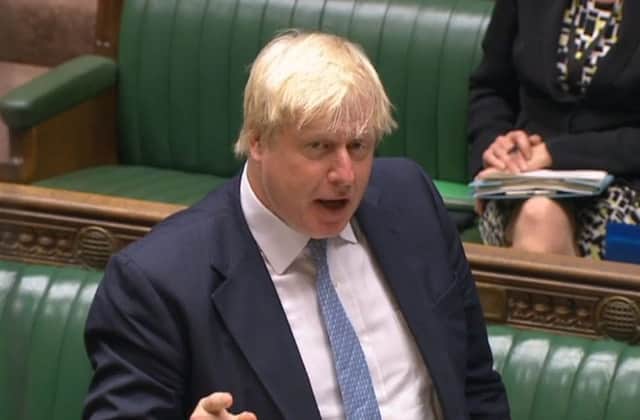 Foreign Secretary Boris Johnson speaks in the House of Commons, London, where he suggested European leaders can "go whistle" if they expect Britain to pay a divorce bill for withdrawing from the European Union. PRESS ASSOCIATION Photo. Picture date: Tuesday July 11, 2017. Facing questions over the UK's future after Brexit, Mr Johnson also told MPs that the Government had "no plan for no deal" because of its confidence over securing a strong Brexit settlement with the bloc. See PA story COMMONS Brexit. Photo credit should read: PA Wire