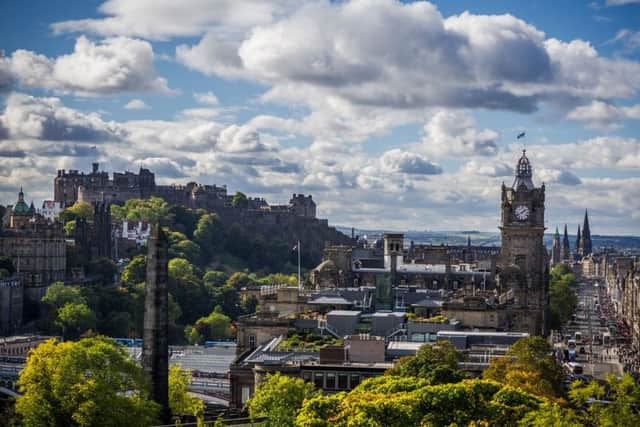 Edinburgh has seen visitor numbers soar by more than half a million in the past five years. Picture: Steven Scott Taylor