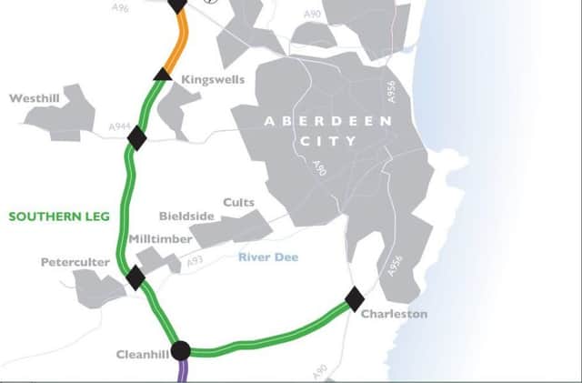 The Aberdeen Western Peripheral Route will bypass the traffic-choked current A90 route through the city
