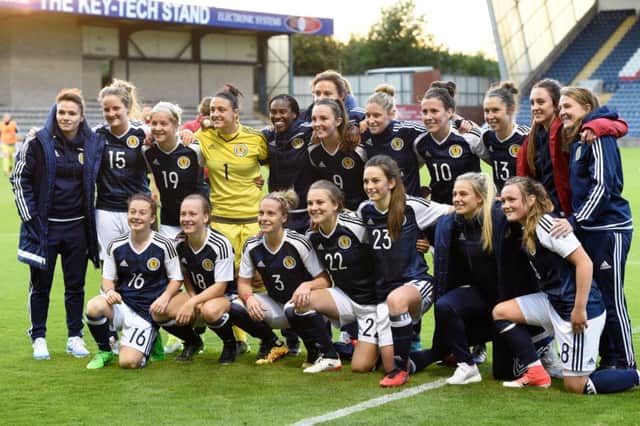 Scotland play England in their first match of the UEFA Women's Euro 2017. Picture: Ian Rutherford/PA Wire