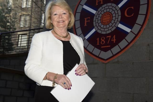 Ann Budge and Vladimir Romanov were so different in how they ran Hearts says Christophe Berra. Picture: SNS.