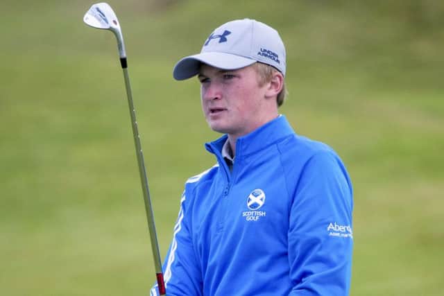 Teenager Sandy Scott is the only amateur in the field for this week's Scottish Open. Picture: Kenny Smith/SNS
