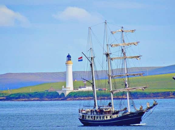 Isle of Hoy lighthouse in Orkney. Picture: Peter Gellatly