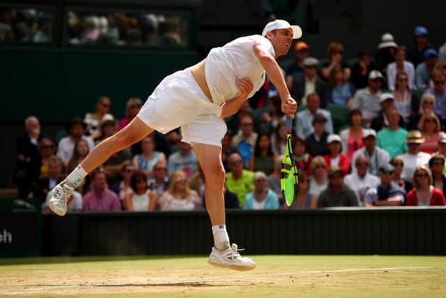 Sam Querrey of the United States was dominant against Andy Murray. Picture: Clive Brunskill/Getty Images