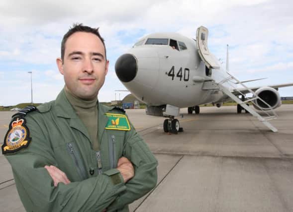 Wing Commander James Hanson who will lead the RAF Squadron . Picture; Peter Jolly