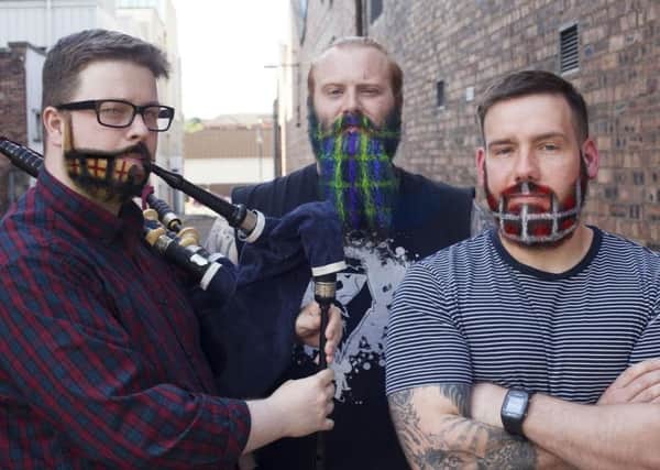Bearded men are being urged to 'tartan up' their beards. Picture: Contributed