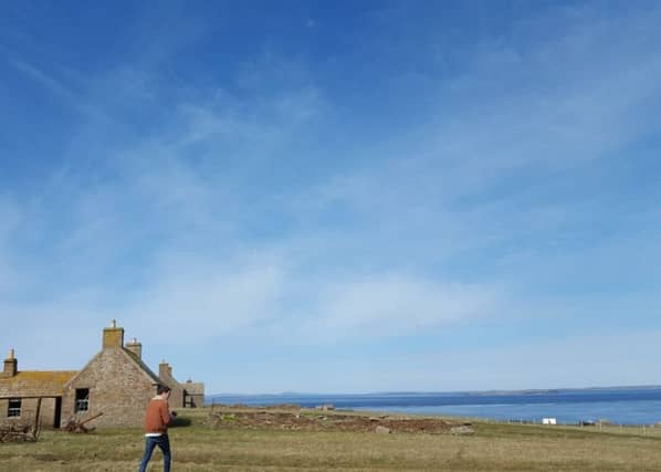 Neon Waltz travelled to Stroma by boat for a photo shoot ahead of their album release - but came away with much more. PIC: Neon Waltz.