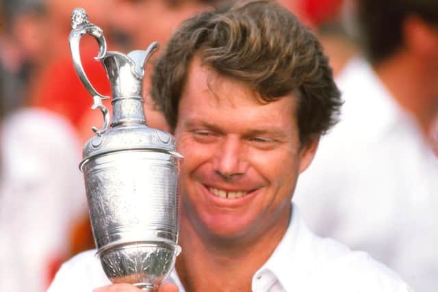 Tom Watson won his fifth and final Open Championship at Birkdale in 1983. Picture: Colorsport/REX/Shutterstock