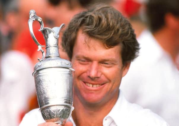 Tom Watson won his fifth and final Open Championship at Birkdale in 1983. Picture: Colorsport/REX/Shutterstock