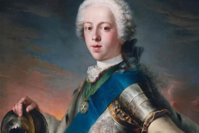 Louis-Gabriel Blanchet, Prince Charles Edward Stuart, 1739. Royal Collection Trust/Copyright Her Majesty Queen Elizabeth II 2017