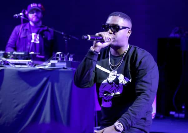 Nas performed a mixture of greatest hits and tributes to his late idols. Picture: Getty