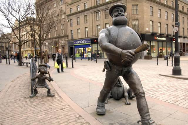 Lorraine has stated that she does not think she is 'worthy' to have a statue alongside Desperate Dan. Picture: Ian Rutherford